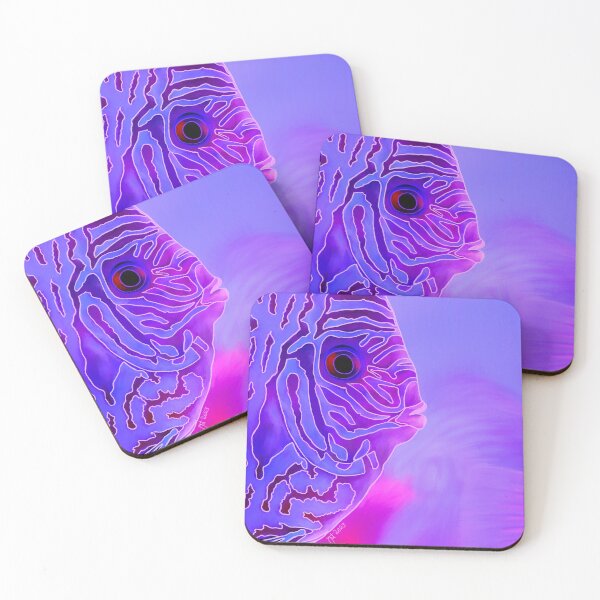 Item preview, Pink and Purple Angel Fish designed and sold by GillianTapping.