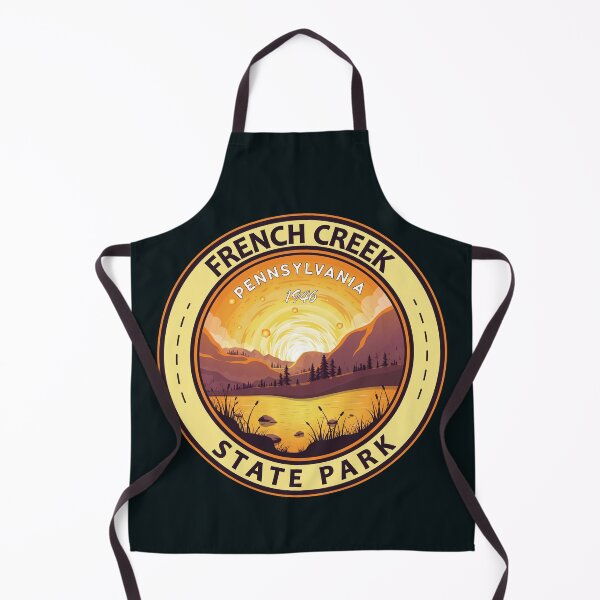 Item preview, French Creek State Park Pennsylvania Travel Art Badge designed and sold by KrisSidDesigns.