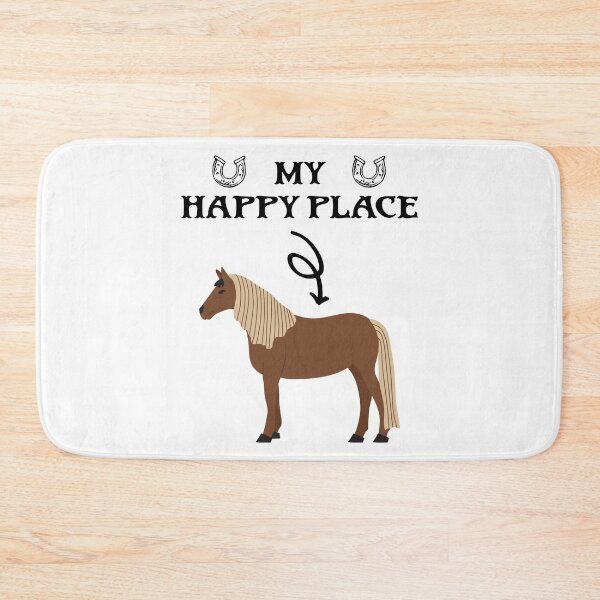 Item preview, My Happy Place Horseback Riding Equestrian designed and sold by Allomensiaa.