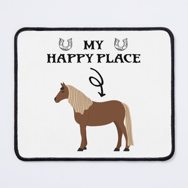 Item preview, My Happy Place Horseback Riding Equestrian designed and sold by Allomensiaa.