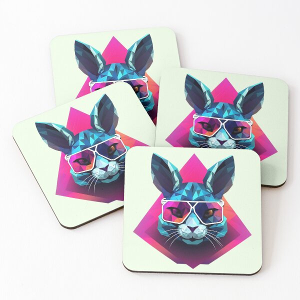 Item preview, Bunny with glasses designed and sold by MyBunnyverse.