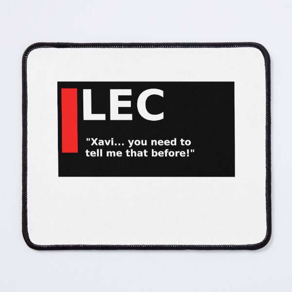 Item preview, Leclerc Team Radio Message Xavi designed and sold by F1FUNSHOP.