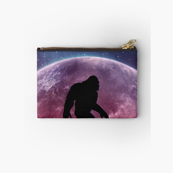 Item preview, Bigfoot silhouette walking with moon and stars  designed and sold by MrDeeter.