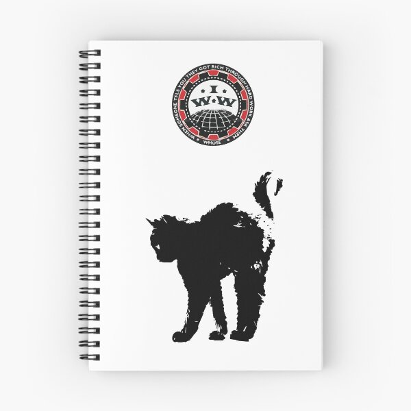 Item preview, Sabo the Cat Industrial Workers of the World Logo designed and sold by the Code radical.