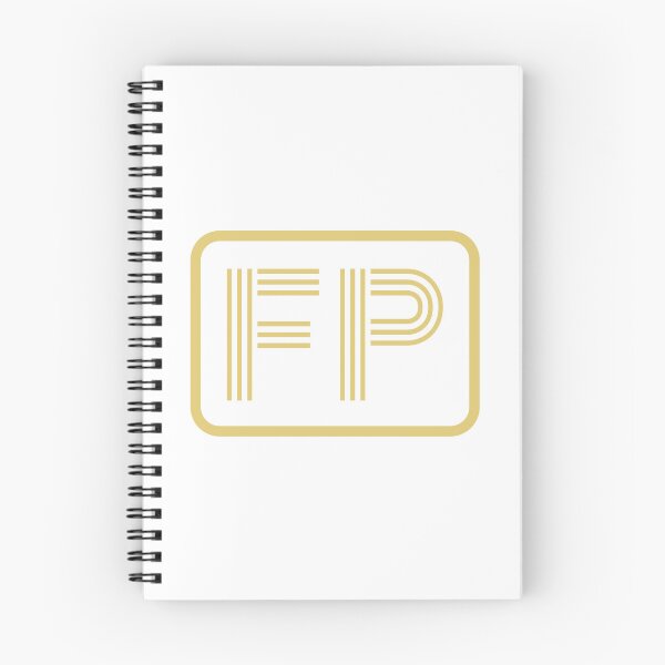 Item preview, FP Initials Gold Geometric Letters designed and sold by Jeallan Designs.