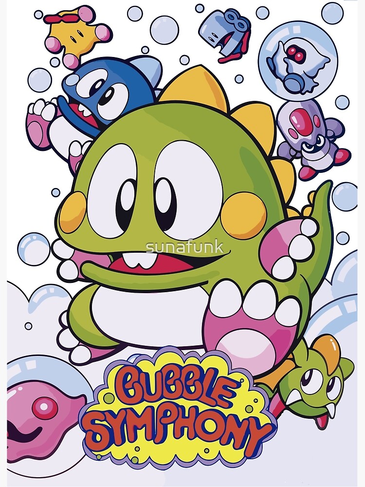 Classic Arcade Bubble Symphony
