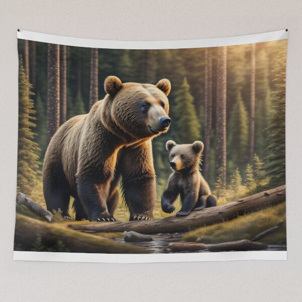 Item preview, Family Bear Fun Wilderness Shirt designed and sold by CarolineDenaro.
