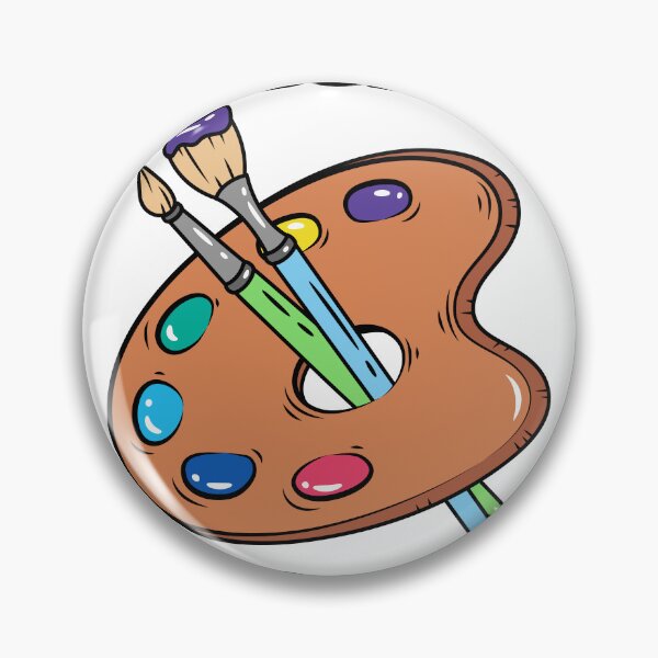 Item preview, Brushes and Dreams Paint Pallette designed and sold by KelseaDonnaArt.