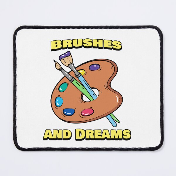 Item preview, Brushes and Dreams Paint Pallette designed and sold by KelseaDonnaArt.