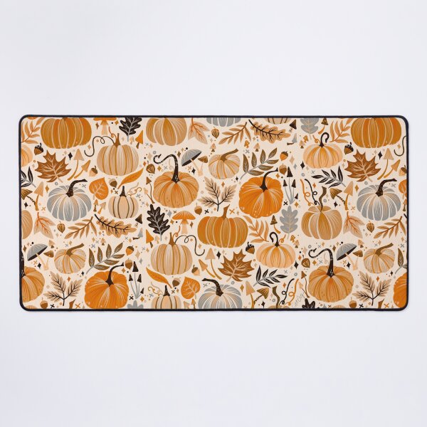 Item preview, Pumpkin Confetti – Orange on Cream designed and sold by Cat Coquillette.