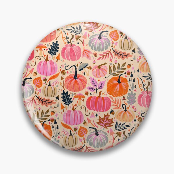 Item preview, Pumpkin Confetti – Rainbow on Cream designed and sold by Cat Coquillette.