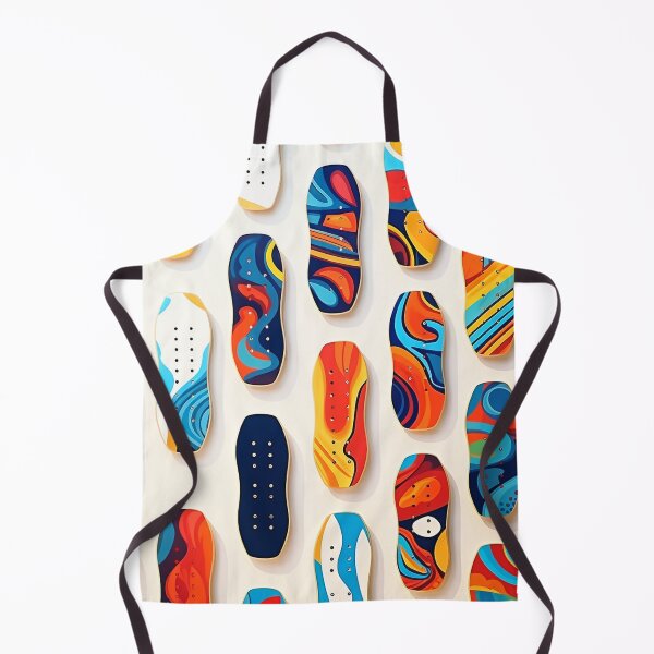 Item preview, Colorful skateboard patterns designed and sold by silent-violin.