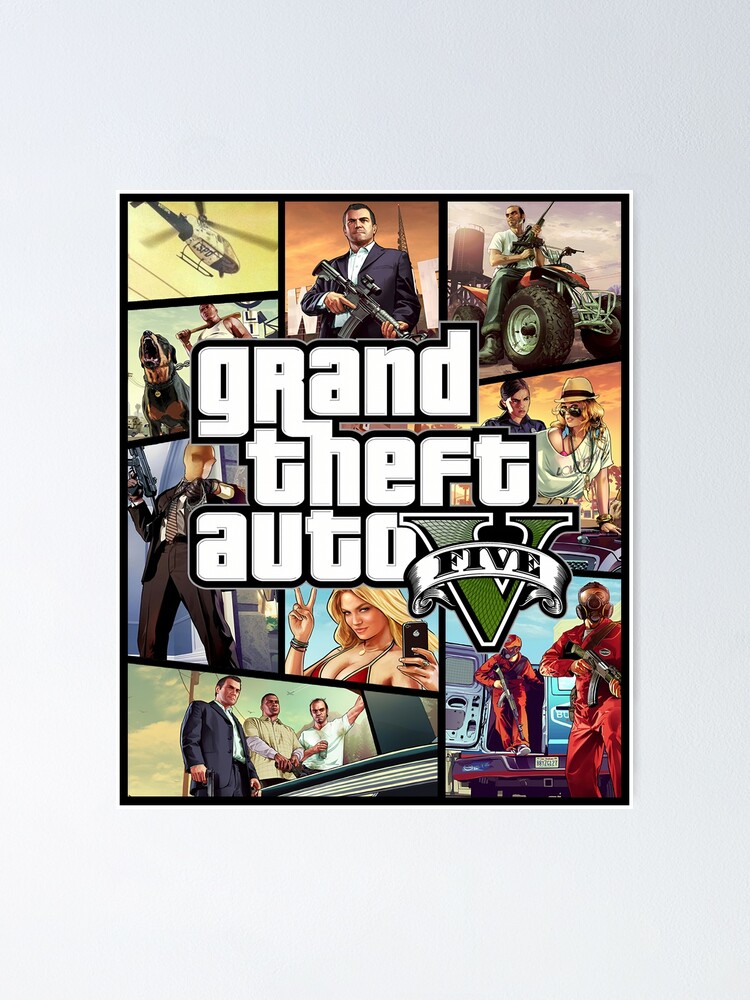 Game - Grand Theft Auto Poster for Sale by mattilynn