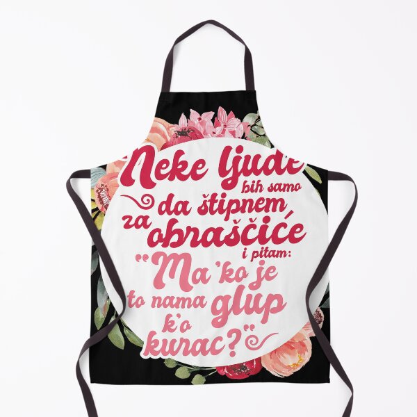 Item preview, Neke ljude bih samo da štipnem za obrašćiće i pitam: "Ma 'ko je to nama glup 'ko kurac?" designed and sold by Revol-Tees.