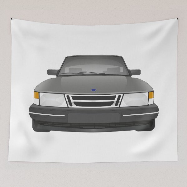 Item preview, Saab 900 - Edwardian Grey designed and sold by saabthehague.