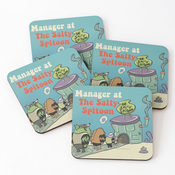 Item preview, Salty Spitoon manager  designed and sold by SugarSaltSpice.