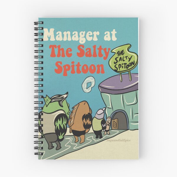 Item preview, Salty Spitoon manager  designed and sold by SugarSaltSpice.