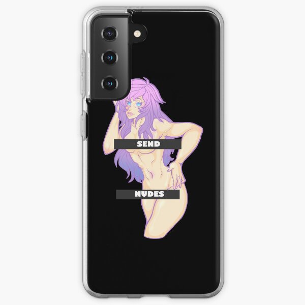 Send Nudes shirt and sticker Samsung Galaxy Soft Case