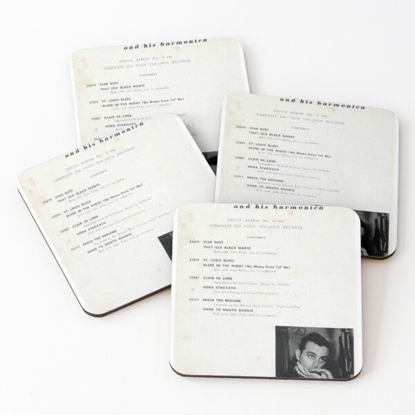 Item preview, Larry Adler, Harmonica, 78 rpm, album cover, inner, 1940's designed and sold by Vintaged.