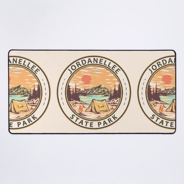Item preview, Jordanelle Utah Vintage Emblem designed and sold by KrisSidDesigns.
