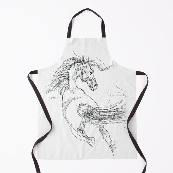 Item preview, Horse running away designed and sold by Natalia Mikhaylina.