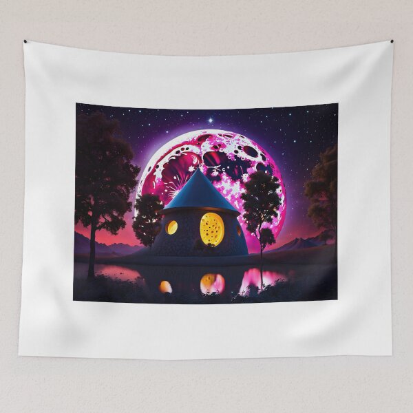 Item preview, Swiss Cheese Moon House designed and sold by Everythingstakn.