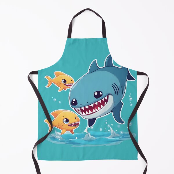 Item preview, Cute fishes with shark designed and sold by Majkel & Majkel.