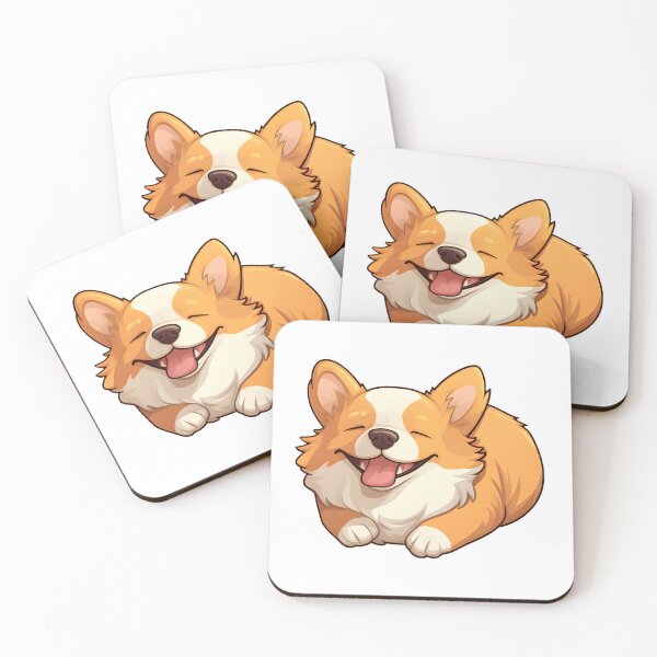 Item preview, Happy sleeping corgi designed and sold by Lycoris Design Lab.