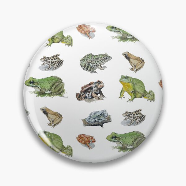 Item preview, Watercolor Frogs designed and sold by DesignByTina.