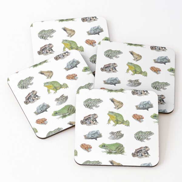 Item preview, Watercolor Frogs designed and sold by DesignByTina.
