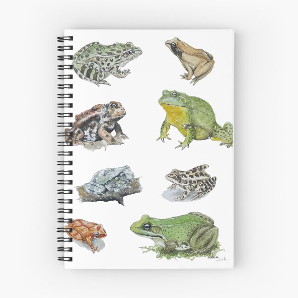 Item preview, Watercolor Frogs designed and sold by DesignByTina.