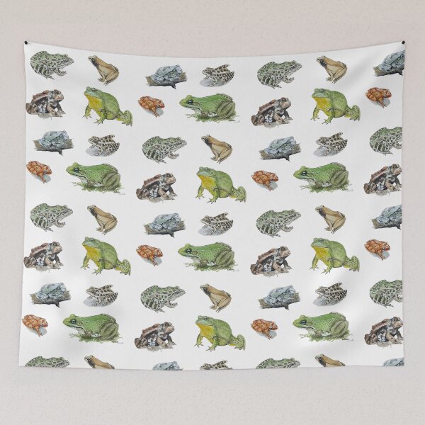 Item preview, Watercolor Frogs designed and sold by DesignByTina.
