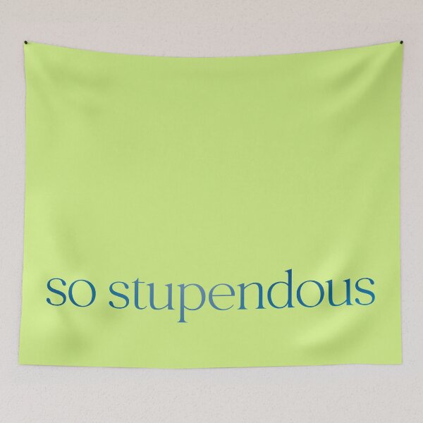 Item preview, So Stupendous with smooth groovy blue blend designed and sold by field3.