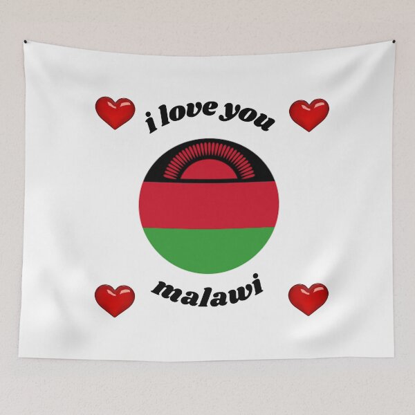 Item preview, malawi flag designed and sold by CARANIACLS.