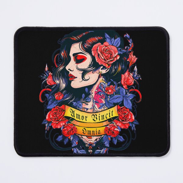 Item preview, Tattoo Amor Vincit Omnia designed and sold by SteadyRolling.