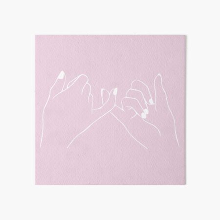 PINK-y Promise Art Board Print