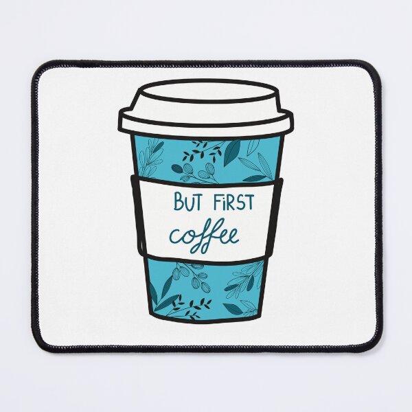 Item preview, Floral Coffee, But first coffee designed and sold by Anna-Kik.