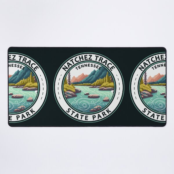 Aperçu de l'œuvre Insigne du parc d'État de Natchez Trace dans le Tennessee créée et vendue par KrisSidDesigns.