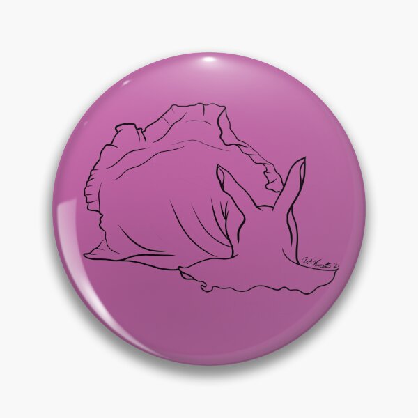Item preview, Sea hare (Aplysia dactylomela)/nudibranch outline designed and sold by Bridget Vincent.