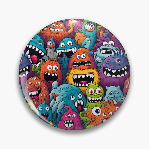 Item preview, The Big Monster Crush Halloween Party Part 2 designed and sold by 89BLACK.