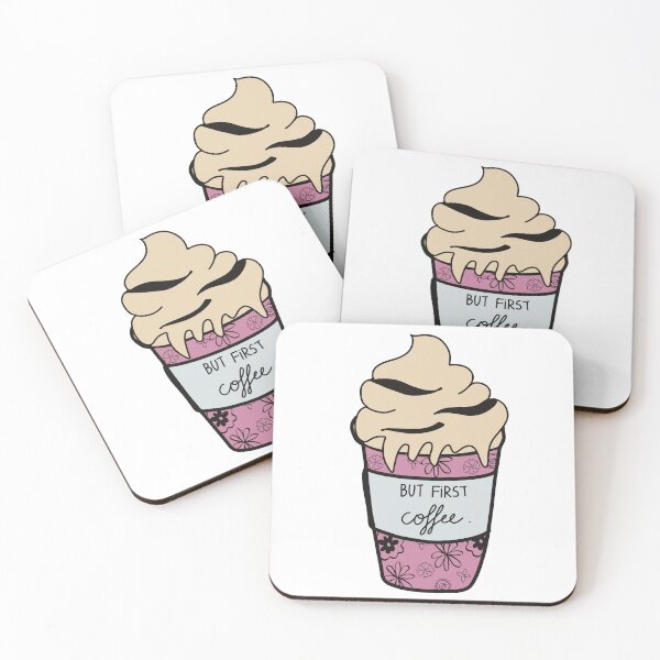 Item preview,  Floral Coffee, But first coffee designed and sold by Anna-Kik.