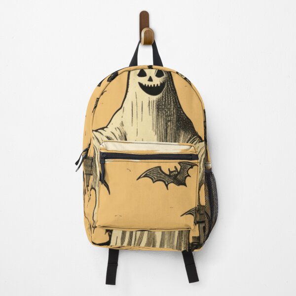 Item preview, Ghost Vintage Cute Halloween themed retro sticker designed and sold by LynZorArts.