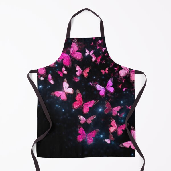 Vista previa del artículo con la obra «Textura rosa mariposa, negro, volando», diseñado y vendido por MoonDesinso.