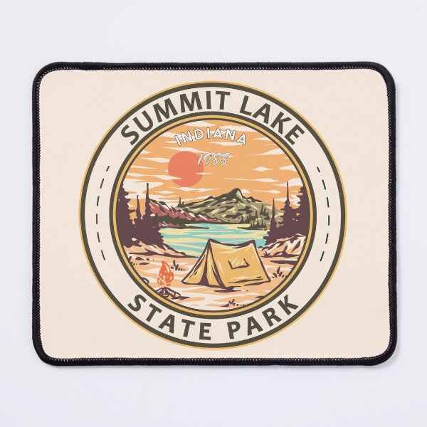 Item preview, Summit Lake Indiana Vintage Emblem designed and sold by KrisSidDesigns.