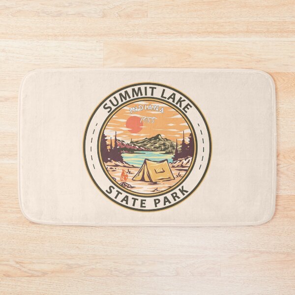 Item preview, Summit Lake Indiana Vintage Emblem designed and sold by KrisSidDesigns.