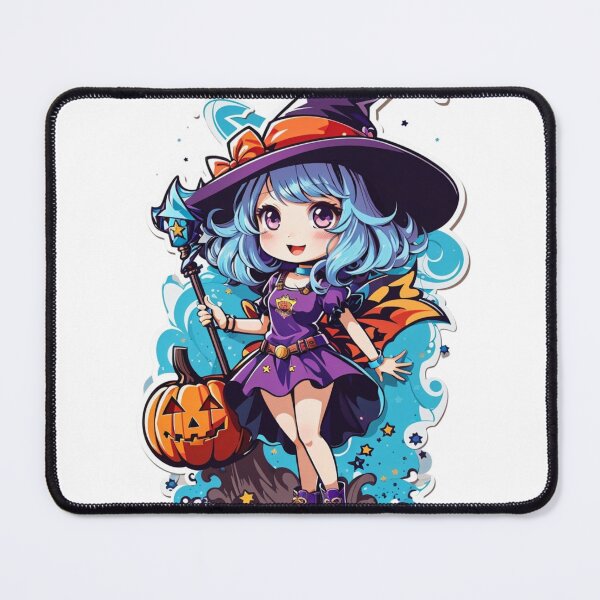 Item preview, Cute Halloween Witch designed and sold by Imaginaria Inkworks.