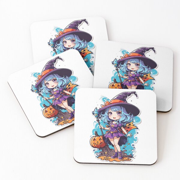 Item preview, Cute Halloween Witch designed and sold by Imaginaria Inkworks.