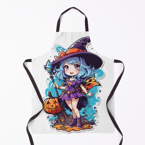 Item preview, Cute Halloween Witch designed and sold by Imaginaria Inkworks.