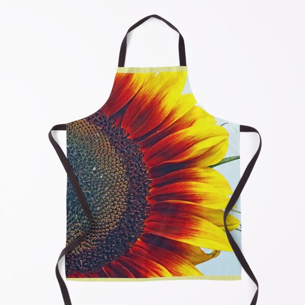 Item preview, Glowing Red And Yellow Sunflower designed and sold by Deb Oppermann.