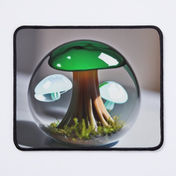 Item preview, Enchanted Glass Globe with Mushroom Magic designed and sold by orchidgd.